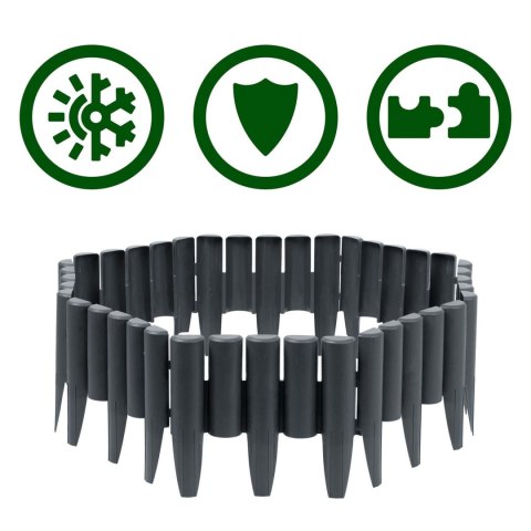 Obrzeże ogrodowe Plonos 220 cm PL-961 szare