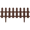 Obrzeże ogrodowe Plonos 240 cm PL-963 brązowe