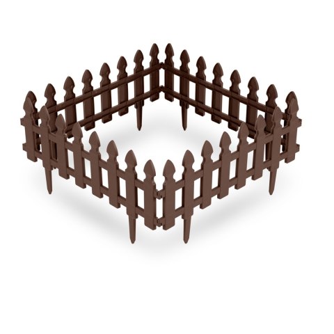Obrzeże ogrodowe Plonos 240 cm PL-963 brązowe