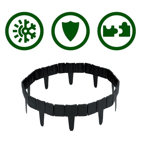 Obrzeże ogrodowe Plonos 250 cm PL-962 antracytowe