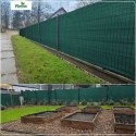 Siatka cieniująca 1,5x50m 110 g/m2 + 50 zacisków zielona