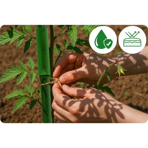 Złączki do tyczek 11mm Plonos PL-941 zielone 10szt