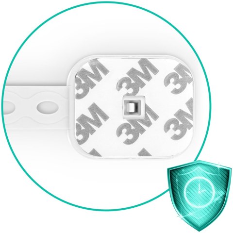 Zabezpieczenie otwierania szafek Ricokids 798200 6 szt białe