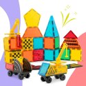 Klocki magnetyczne edukacyjne konstrukcyjne 90 szt RK-780 Ricokids