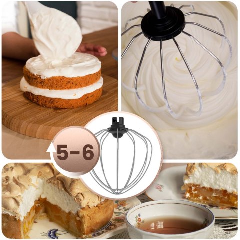 Robot kuchenny planetarny mikser 3w1 6l Berdsen 1400 W BD-756