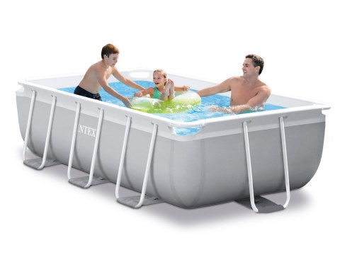 Basen ogrodowy stelażowy Prism Frame 300 x 175 x 80 cm 18w1 INTEX 26784