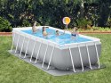 Basen ogrodowy stelażowy Prism Frame 488 x 244 x 107 cm 6w1 INTEX 26792