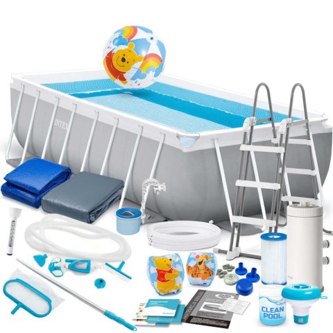 Basen prostokątny 488x244x107cm 21w1 INTEX 26792