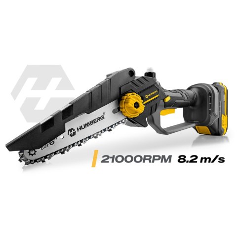 Piła łańcuchowa akumulatorowa mini pilarka Humberg HM-421