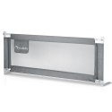 Barierka ochronna do łóżka zabezpieczająca bramka blokada 160 cm Nukido NK-227 szara