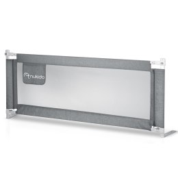 Barierka ochronna do łóżka zabezpieczająca bramka blokada 200 cm Nukido NK-227 szara