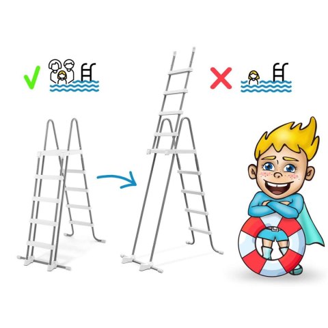 Basen ogrodowy stelażowy 610 x 132 cm 21w1 INTEX 26756 + hulajnoga GRATIS