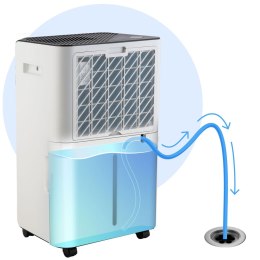 Osuszacz powietrza kompresorowy - pochłaniacz wilgoci 20l/24h higrostat Berdsen BD-532 biały