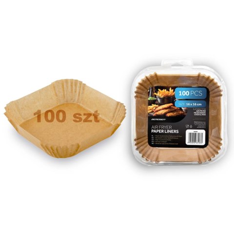 Papier do pieczenia wkładki do frytkownicy 16 cm Berdsen - 100 szt