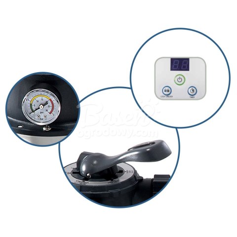 Pompa filtrująca piaskowa 12000 l/h INTEX 26652 + 50 kg piasku