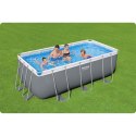 Basen stelażowy ogrodowy 412 x 201 x 122 cm 11w1 Bestway 56456N