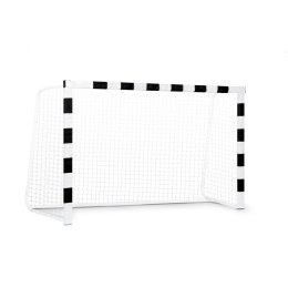 Bramka do piłki nożnej 300 x 200 x 90 cm NS-465 czarno-biała