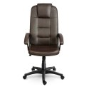 Fotel biurowy obrotowy Sofotel ciemny brąz