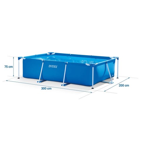 Basen ogrodowy stelażowy 300 x 200 x 75 cm 15w1 INTEX 28272 Basen ogrodowy stelażowy 300 x 200 x 75 cm 15w1 INTEX 28272