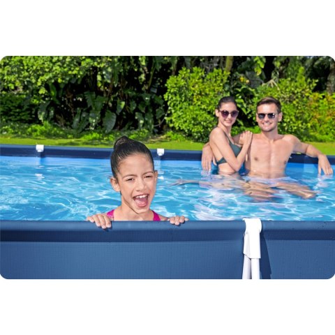Basen ogrodowy stelażowy 400 x 211 x 81 cm 4w1 Bestway 56405N Basen ogrodowy stelażowy 400 x 211 x 81 cm 4w1 Bestway 56405N