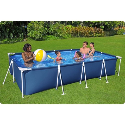 Basen ogrodowy stelażowy 400 x 211 x 81 cm 4w1 Bestway 56405N Basen ogrodowy stelażowy 400 x 211 x 81 cm 4w1 Bestway 56405N
