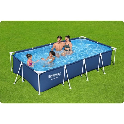 Basen ogrodowy stelażowy 400 x 211 x 81 cm 4w1 Bestway 56405N Basen ogrodowy stelażowy 400 x 211 x 81 cm 4w1 Bestway 56405N