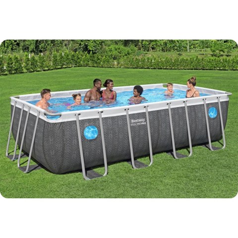 Basen ogrodowy stelażowy 488 x 244 x 122 cm 10w1 Bestway 561MB Basen ogrodowy stelażowy 488 x 244 x 122 cm 10w1 Bestway 561MB