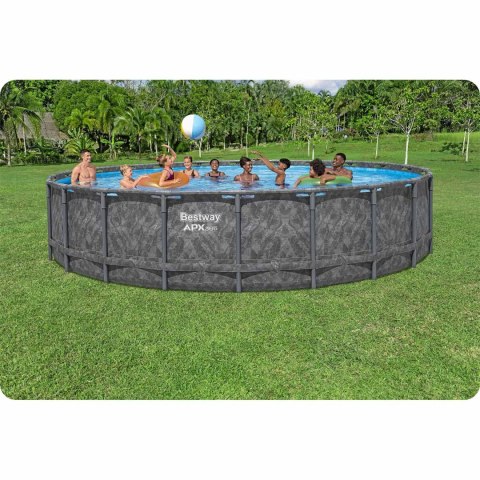 Basen ogrodowy stelażowy 610 x 132 cm 11w1 Bestway 561KE Basen ogrodowy stelażowy 610 x 132 cm 11w1 Bestway 561KE