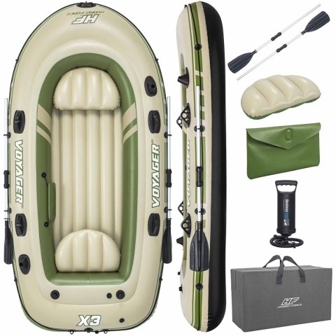 Ponton Voyager X3 Raft 294 x 137 cm Bestway 65164 Ponton Voyager X3 Raft 294 x 137 cm Bestway 65164