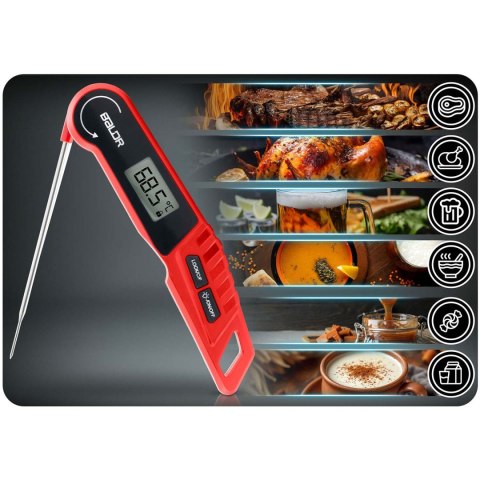 Termometr kuchenny do mięsa szpilkowy sonda Baldr BD-130