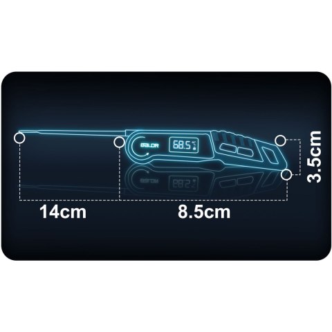 Termometr kuchenny do mięsa szpilkowy sonda Baldr BD-130