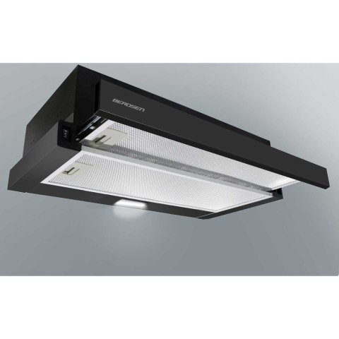 Okap kuchenny teleskopowy 50cm czarny BT-234 Okap kuchenny teleskopowy 50cm czarny BT-234