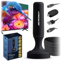 Antena wewnętrzna 360 stopni TV ultra HD 4K Berdsen BD-956 czarna