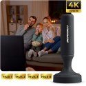 Antena wewnętrzna 360 stopni TV ultra HD 4K Berdsen BD-956 czarna