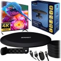 Antena wewnętrzna zewnętrzna TV ultra HD 4K Berdsen BD-955 czarna