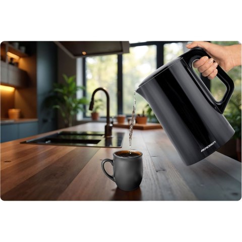 Czajnik elektryczny 1,7l Berdsen BD-71 czarno-srebrny