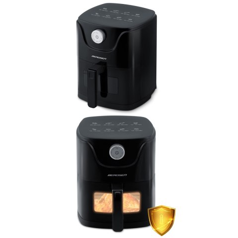 Frytkownica beztłuszczowa Air fryer Berdsen BD-654 czarna