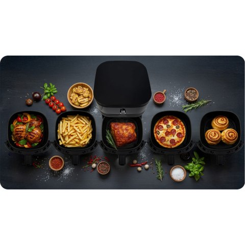 Frytkownica beztłuszczowa Air fryer Berdsen BD-661 czarna