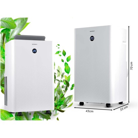 Klimatyzator przenośny 14000 BTU osuszacz grzanie WiFi 37l/24h Berdsen BD-583