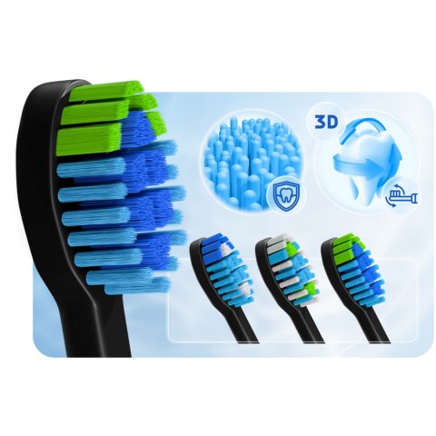 Szczoteczka soniczna do zębów Berdsen Galaxy czarna