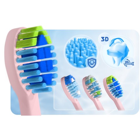 Szczoteczka soniczna do zębów Berdsen Galaxy różowa