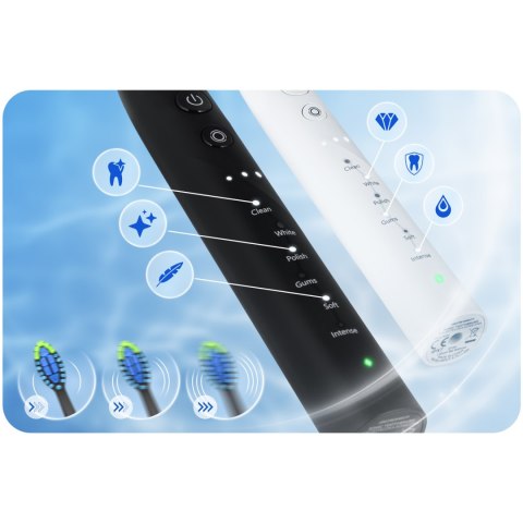 Szczoteczka soniczna do zębów zestaw 2 szt Berdsen Galaxy Duo