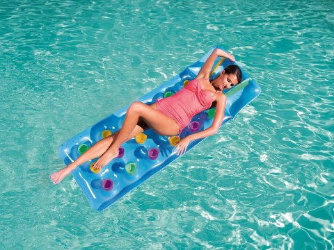 Materac do pływania 188 x 71 cm Bestway 43014 pomarańczowy