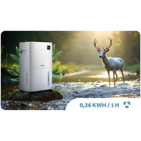 Osuszacz powietrza kompresorowy - pochłaniacz wilgoci Berdsen BD-534 biały