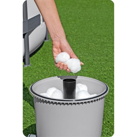 Pompa piaskowa 3596 l/h + Piasek 25kg Bestway