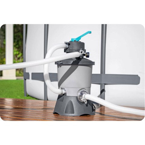 Pompa piaskowa 3596 l/h + Piasek 25kg Bestway