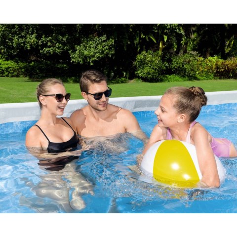 Basen stelażowy ogrodowy 412 x 201 x 122 cm 10w1 BESTWAY 56457N