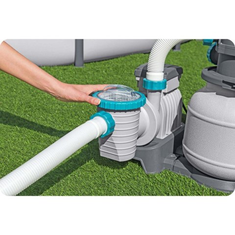 Pompa piaskowa do basenów + tabletki multifunkcyjne 6056 l/h Bestway 58497