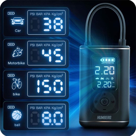 Bezprzewodowa pompka elektryczna HM-253 Humberg