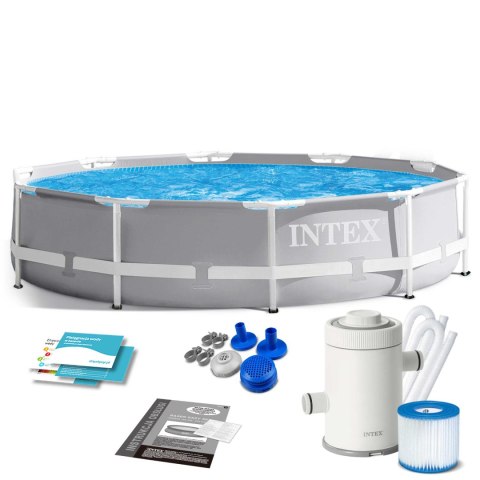 Basen ogrodowy stelażowy 305 x 76 cm 3w1 INTEX 26702